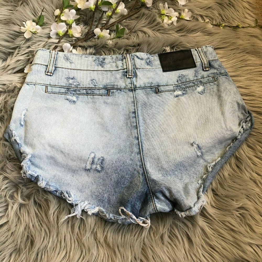 ONE by One Teaspoon Sailors Denim Short HW7854 - Picture 8 of 8
